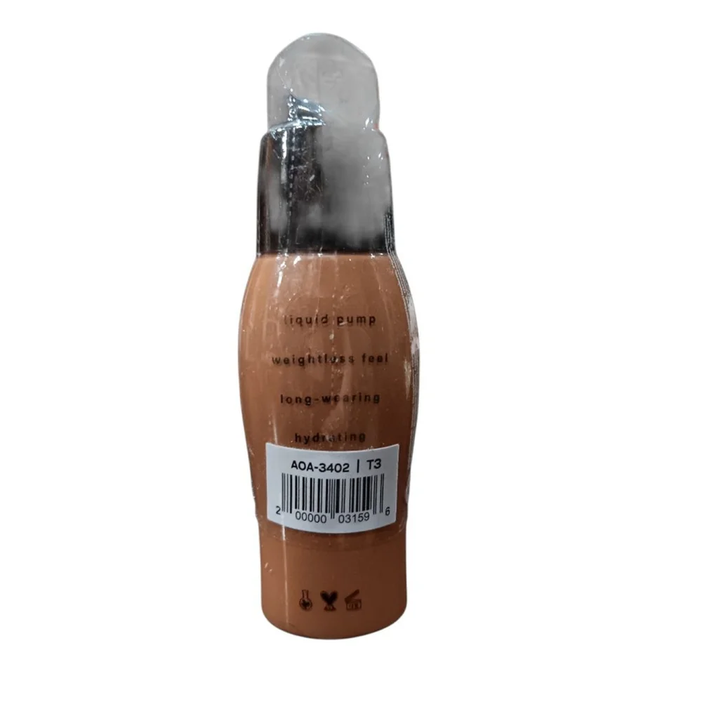 AOA Studio Dewey Blend Vegan Easy Pump Hydrating Non-Toxic Foundation Shade T3